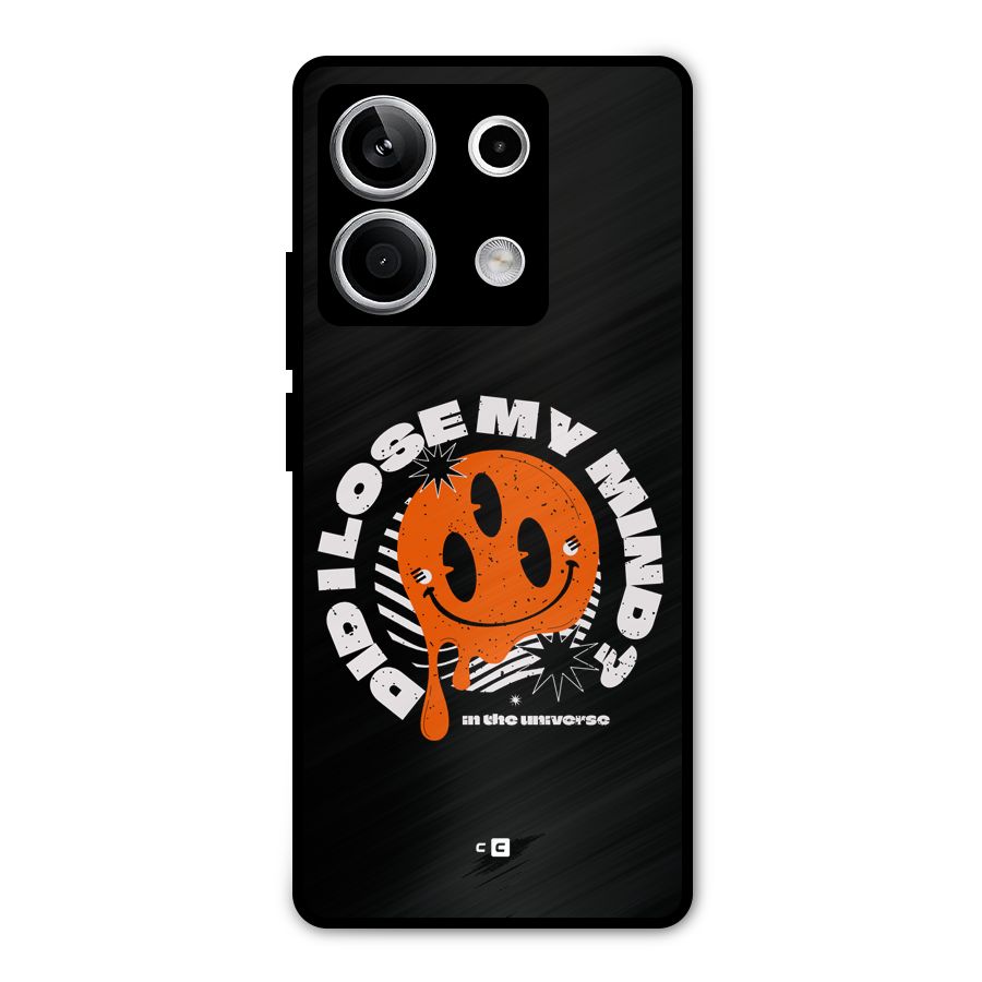 Loose My Mind Metal Back Case for Redmi Note 13 5G