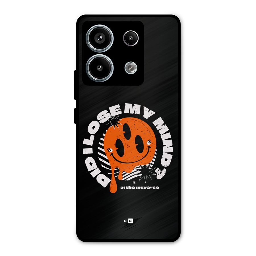 Loose My Mind Metal Back Case for Redmi Note 13 Pro 5G