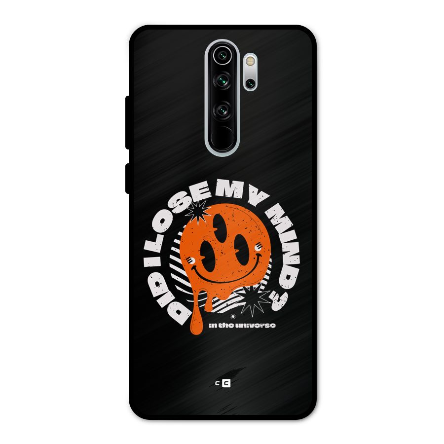 Loose My Mind Metal Back Case for Redmi Note 8 Pro
