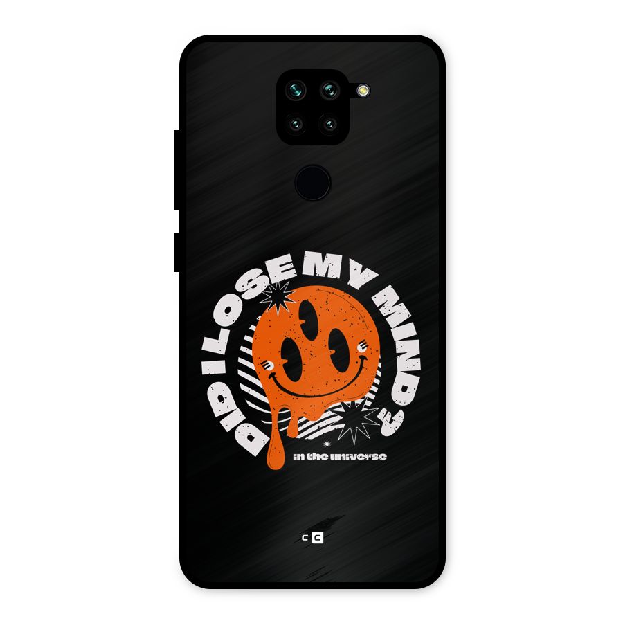 Loose My Mind Metal Back Case for Redmi Note 9