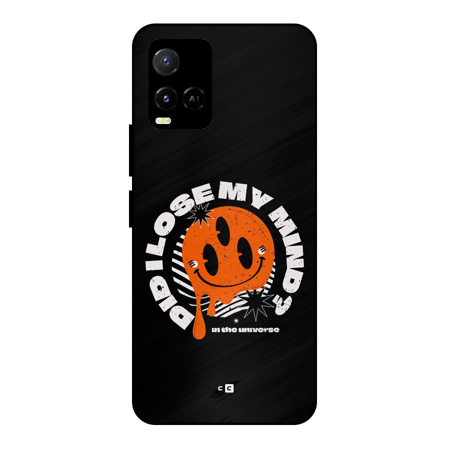 Loose My Mind Metal Back Case for Vivo Y33s