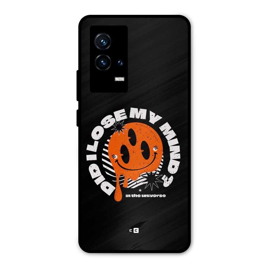 Loose My Mind Metal Back Case for iQOO 9 5G