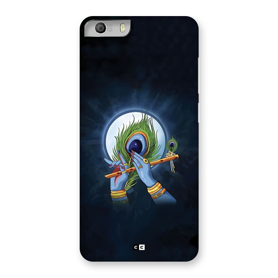 Lord Krishna Flute Back Case for Canvas Knight 2