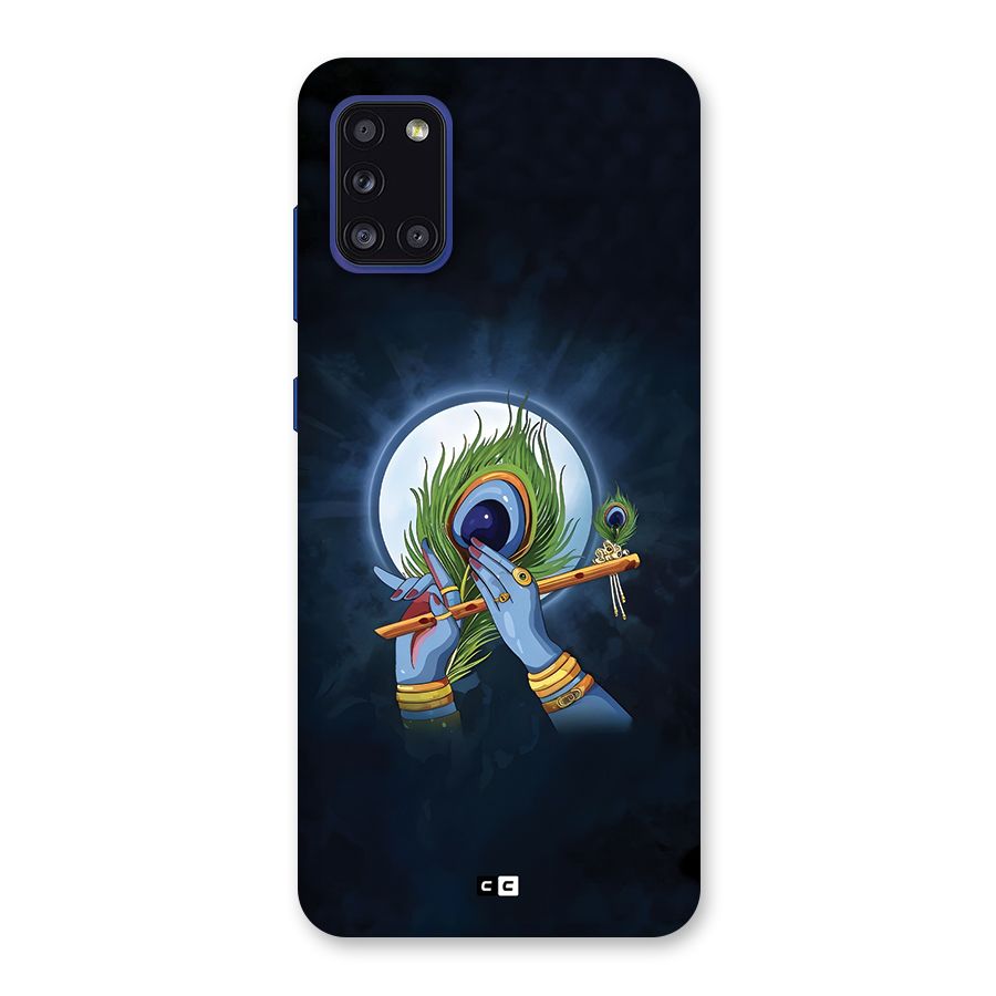 Lord Krishna Flute Back Case for Galaxy A31