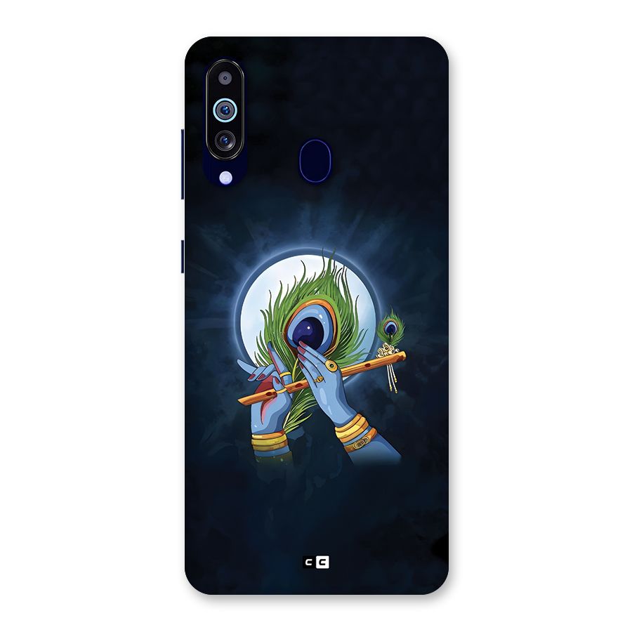 Lord Krishna Flute Back Case for Galaxy A60