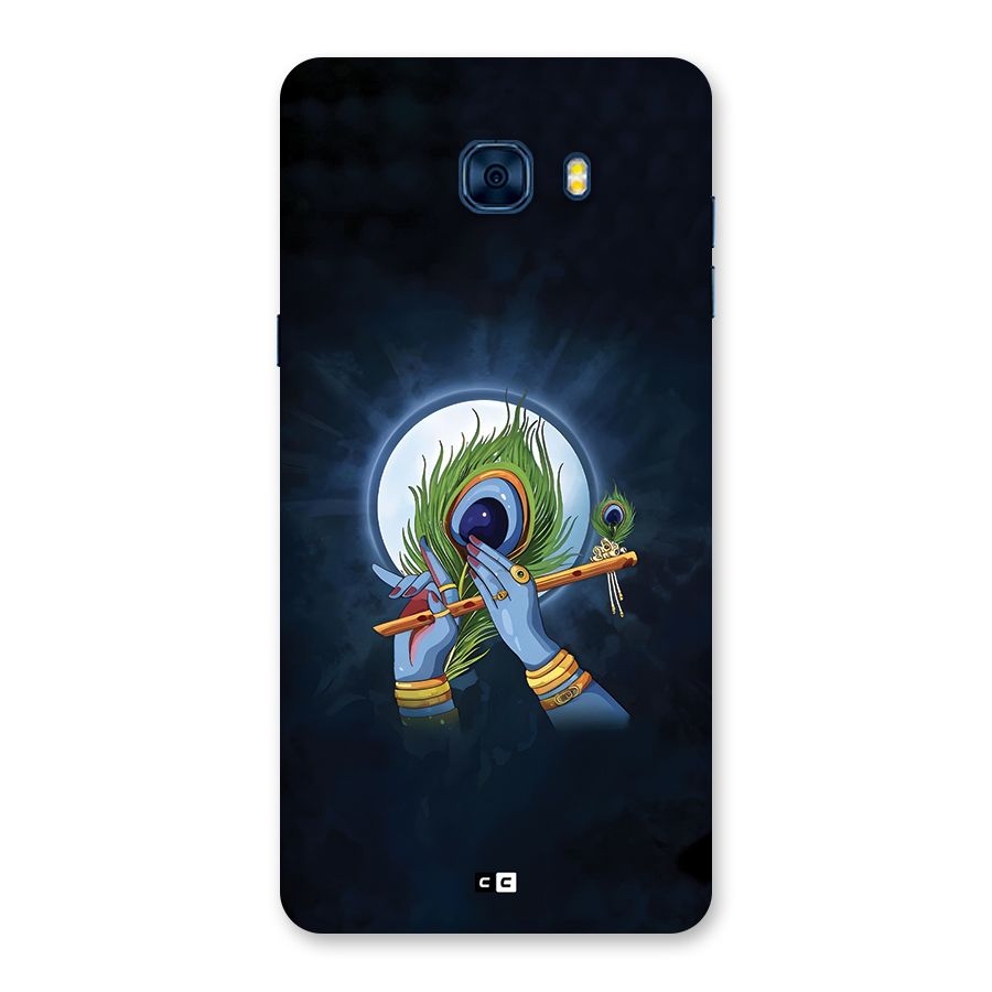 Lord Krishna Flute Back Case for Galaxy C7 Pro