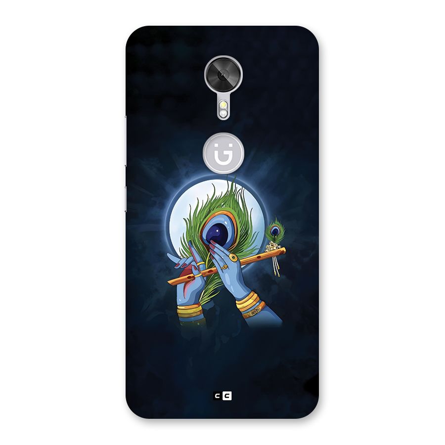 Lord Krishna Flute Back Case for Gionee A1