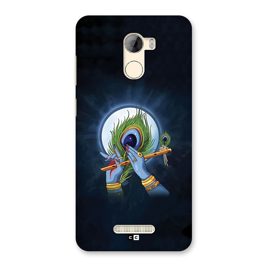 Lord Krishna Flute Back Case for Gionee A1 LIte