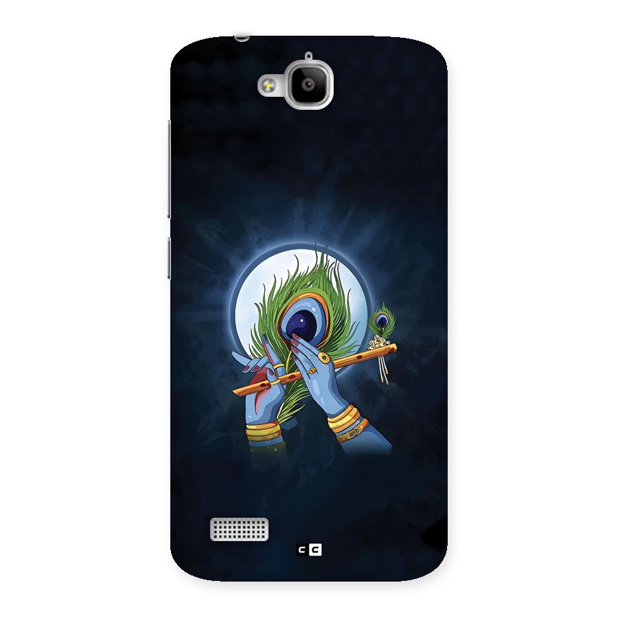 Lord Krishna Flute Back Case for Honor Holly