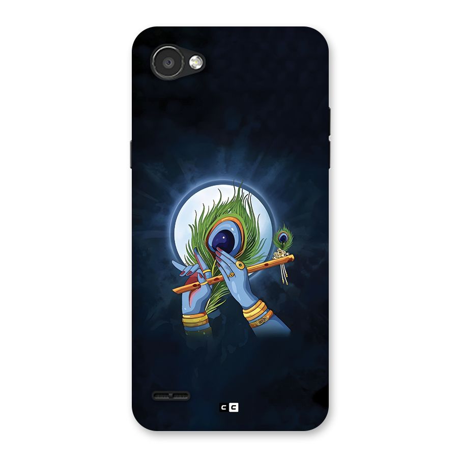 Lord Krishna Flute Back Case for LG Q6