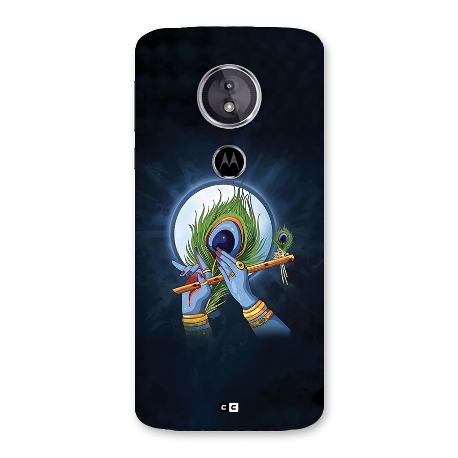 Lord Krishna Flute Back Case for Moto E5