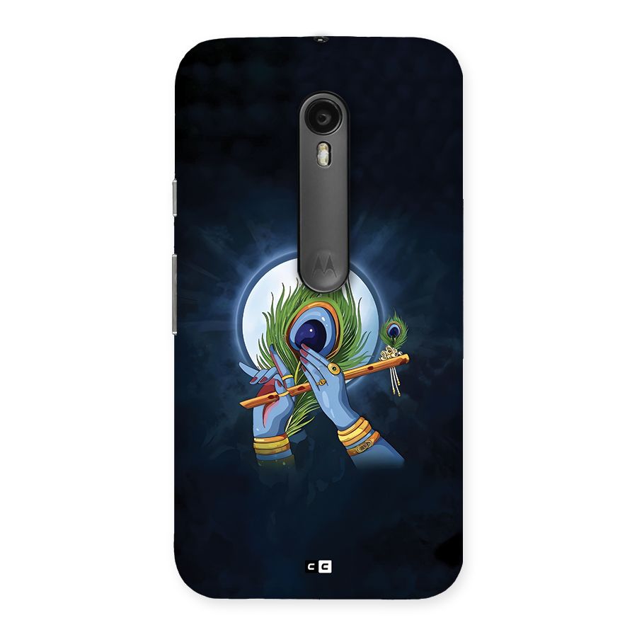 Lord Krishna Flute Back Case for Moto G Turbo