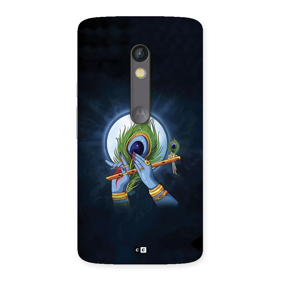 Lord Krishna Flute Back Case for Moto X Play