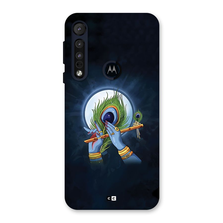 Lord Krishna Flute Back Case for Motorola One Macro