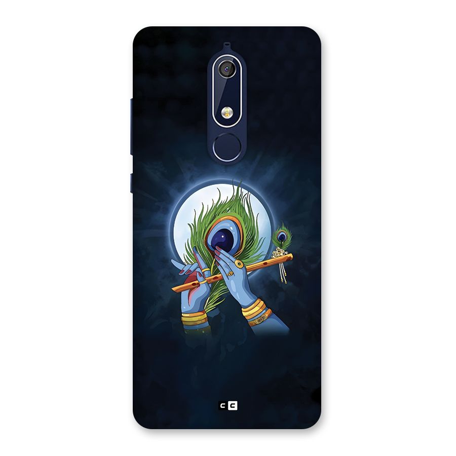 Lord Krishna Flute Back Case for Nokia 5.1
