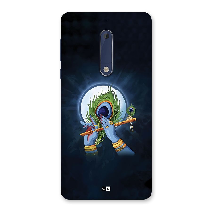 Lord Krishna Flute Back Case for Nokia 5