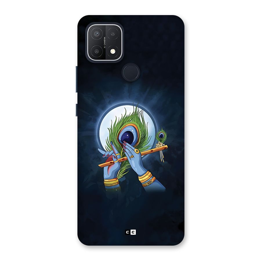 Lord Krishna Flute Back Case for Oppo A15s