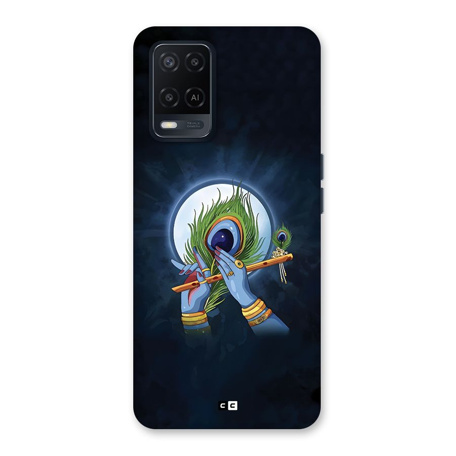 Lord Krishna Flute Back Case for Oppo A54