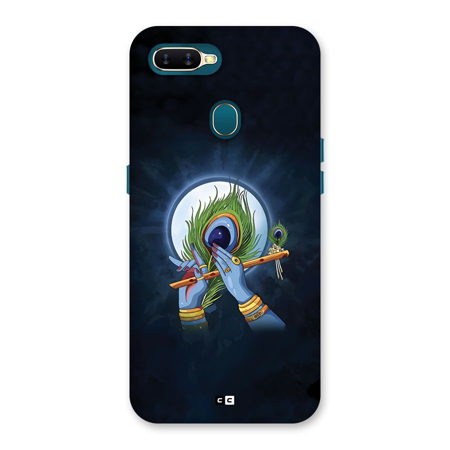 Lord Krishna Flute Back Case for Oppo A7