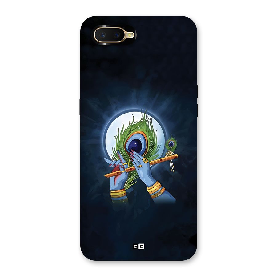 Lord Krishna Flute Back Case for Oppo K1