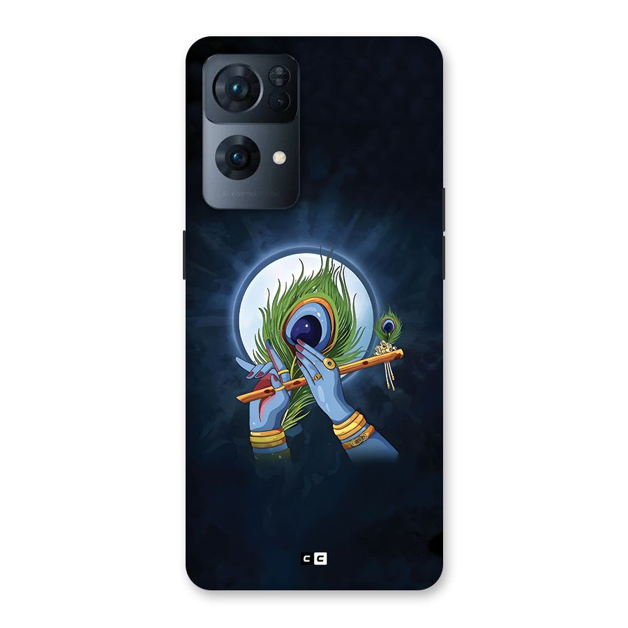Lord Krishna Flute Back Case for Oppo Reno7 Pro 5G