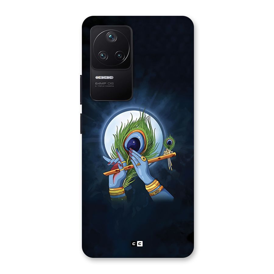 Lord Krishna Flute Back Case for Poco F4 5G