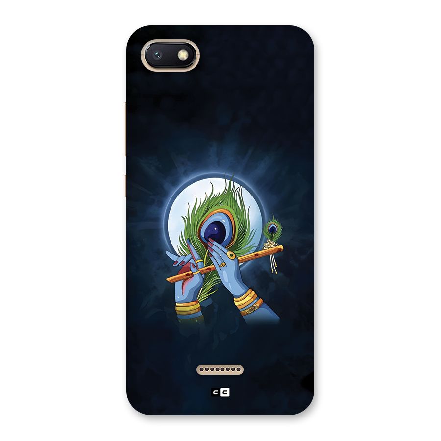 Lord Krishna Flute Back Case for Redmi 6A