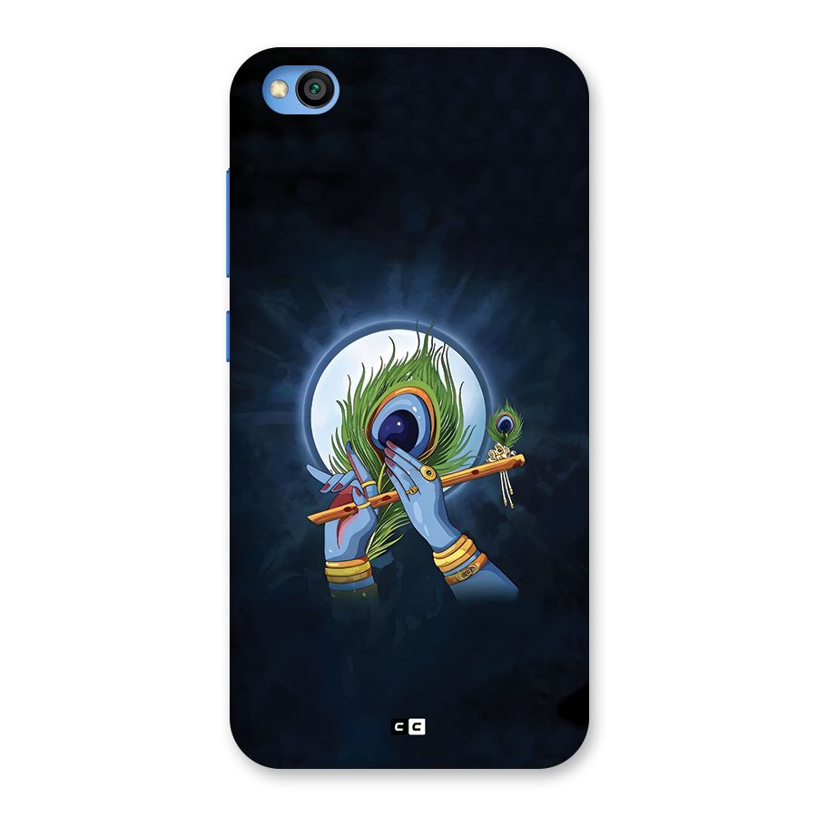 Lord Krishna Flute Back Case for Redmi Go