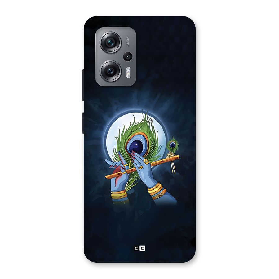 Lord Krishna Flute Back Case for Redmi K50i