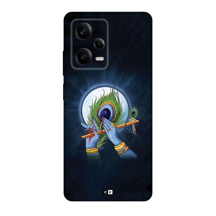 Lord Krishna Flute Back Case for Redmi Note 12 Pro
