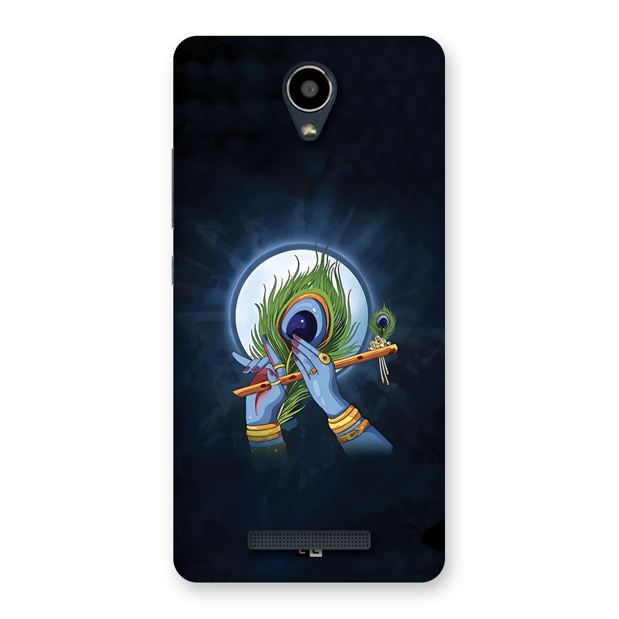 Lord Krishna Flute Back Case for Redmi Note 2