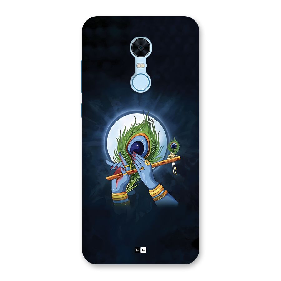 Lord Krishna Flute Back Case for Redmi Note 5