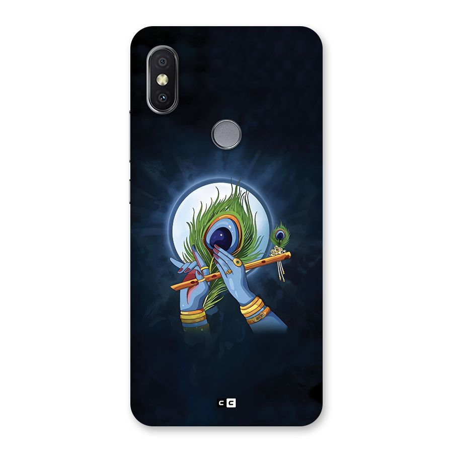 Lord Krishna Flute Back Case for Redmi Y2