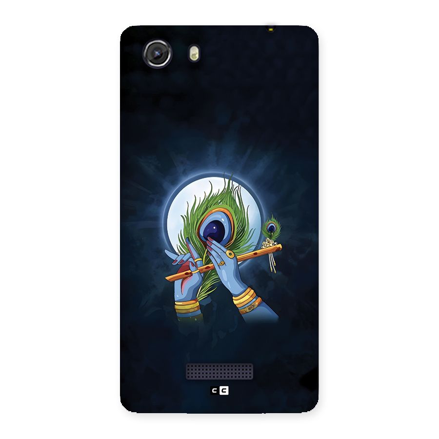 Lord Krishna Flute Back Case for Unite 3