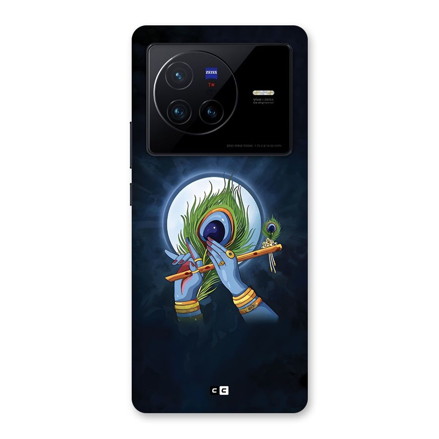 Lord Krishna Flute Back Case for Vivo X80