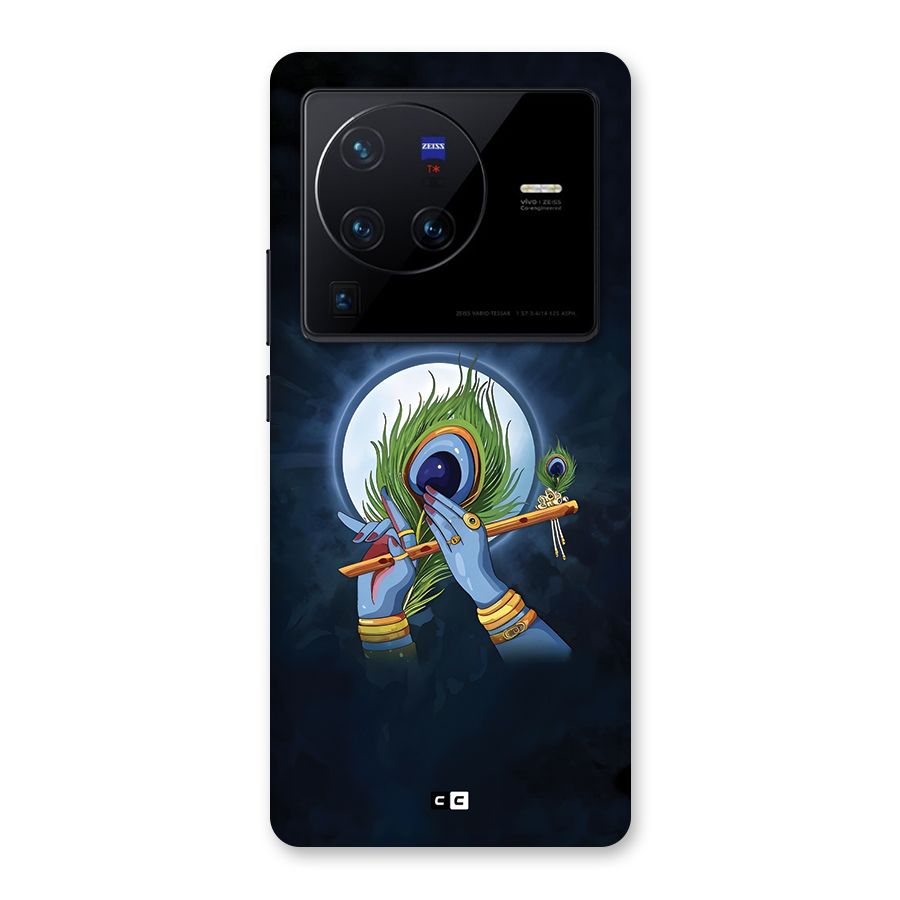 Lord Krishna Flute Back Case for Vivo X80 Pro