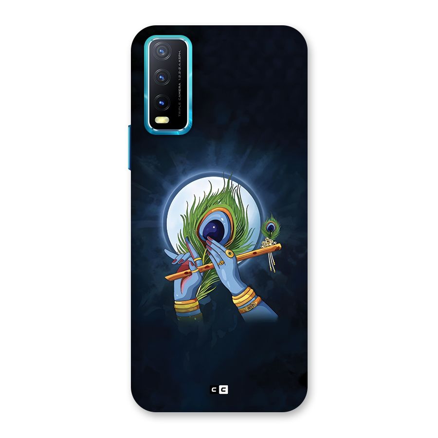 Lord Krishna Flute Back Case for Vivo Y20G