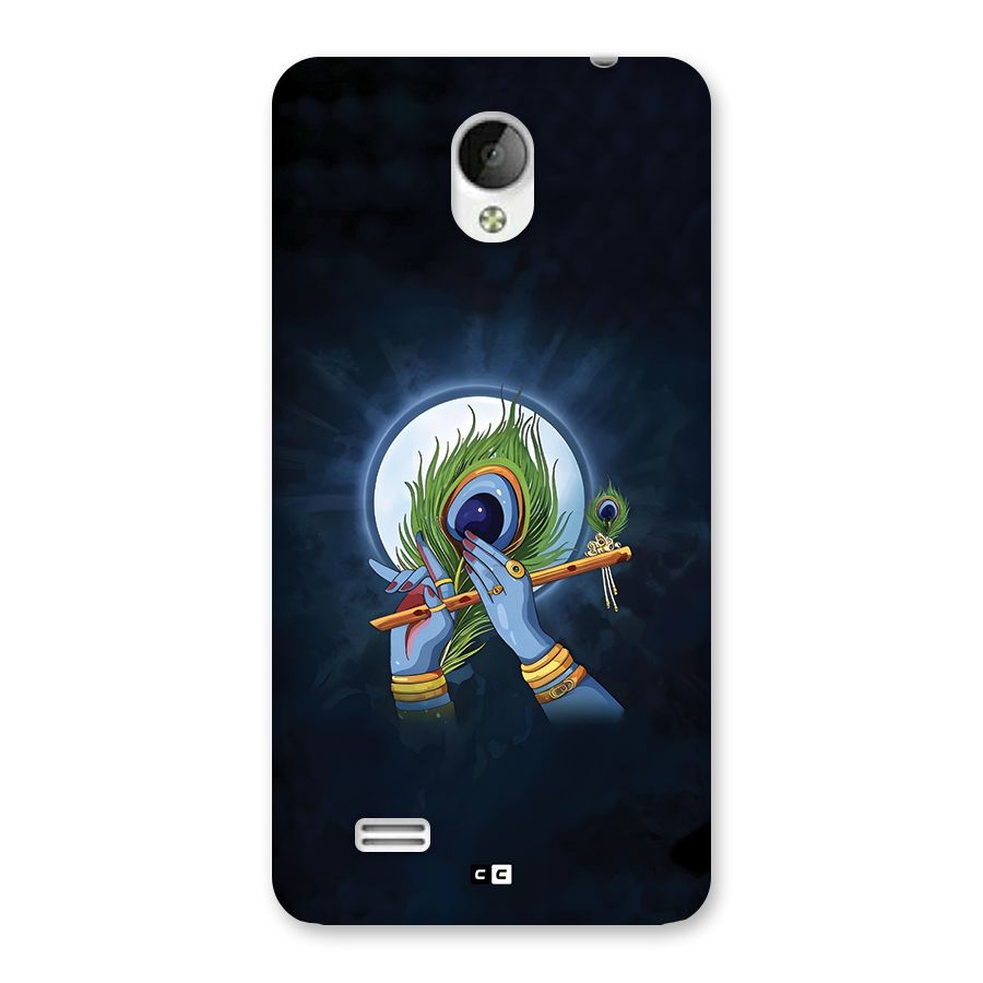 Lord Krishna Flute Back Case for Vivo Y21