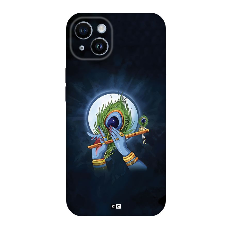 Lord Krishna Flute Back Case for iPhone 14