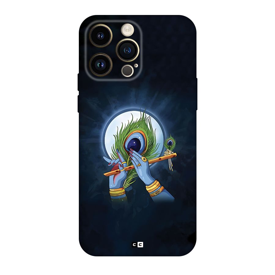 Lord Krishna Flute Back Case for iPhone 14 Pro Max