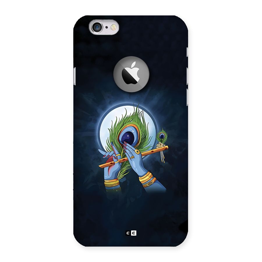 Lord Krishna Flute Back Case for iPhone 6 Logo Cut