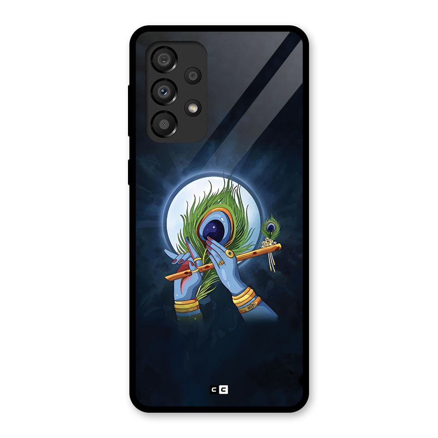Lord Krishna Flute Glass Back Case for Galaxy A33 5G
