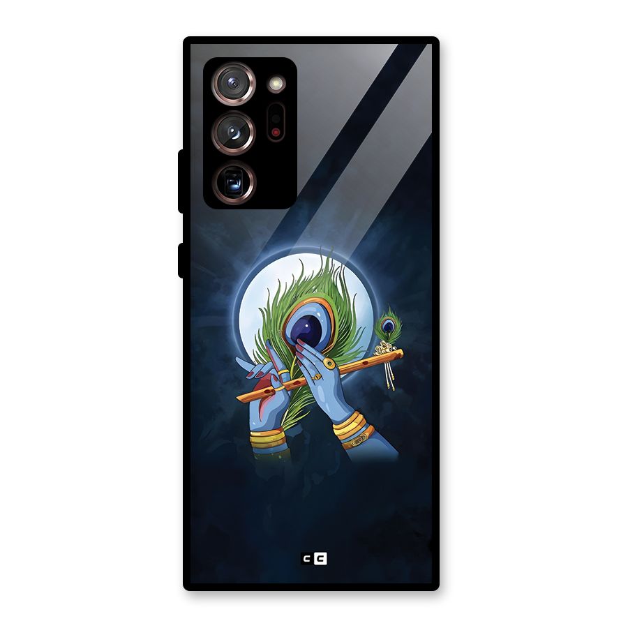 Lord Krishna Flute Glass Back Case for Galaxy Note 20 Ultra 5G