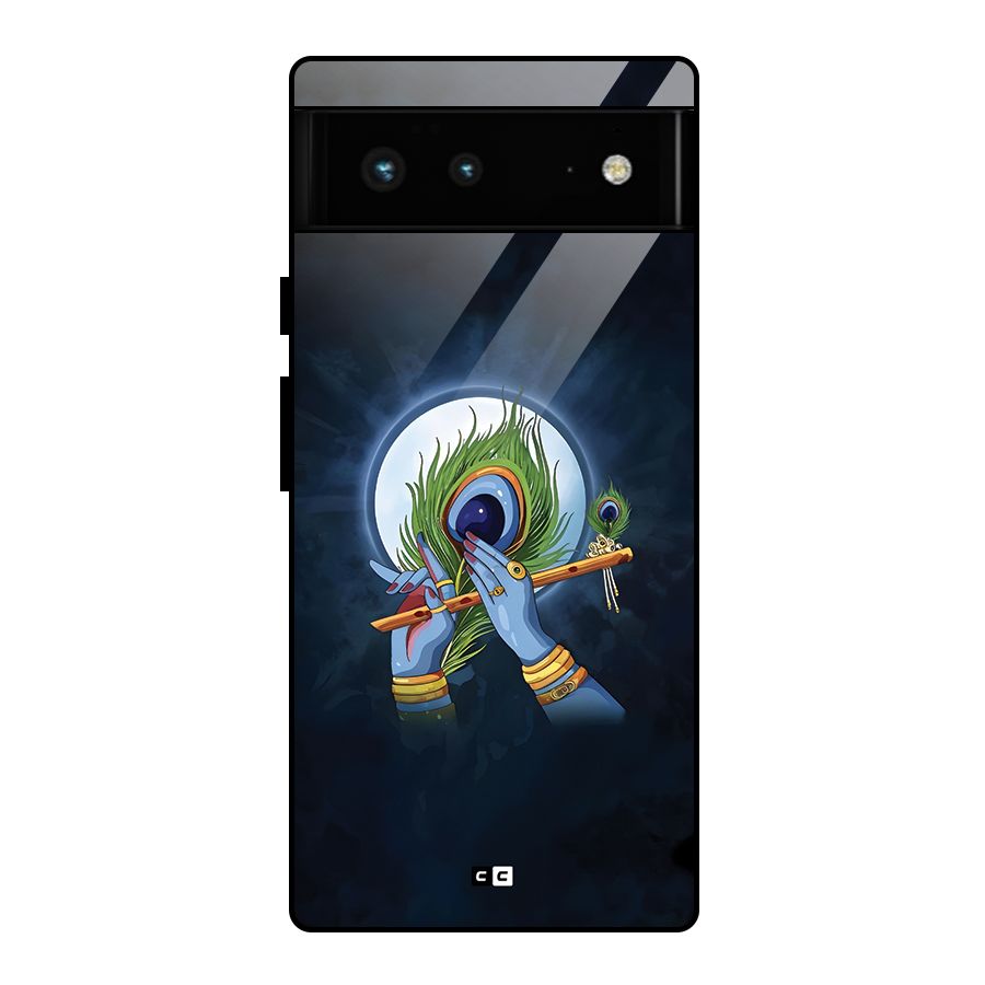 Lord Krishna Flute Glass Back Case for Google Pixel 6