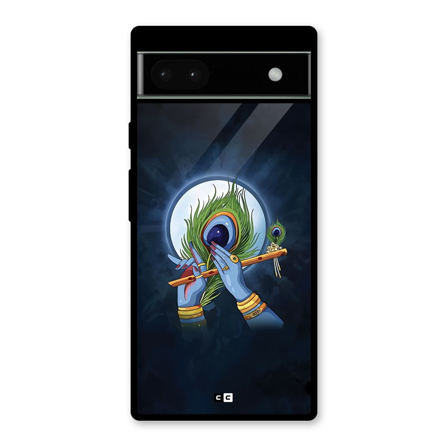 Lord Krishna Flute Glass Back Case for Google Pixel 6a