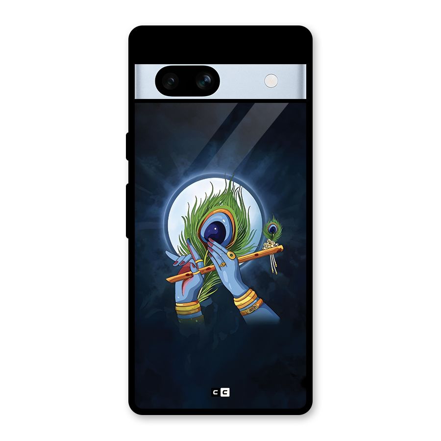 Lord Krishna Flute Glass Back Case for Google Pixel 7a