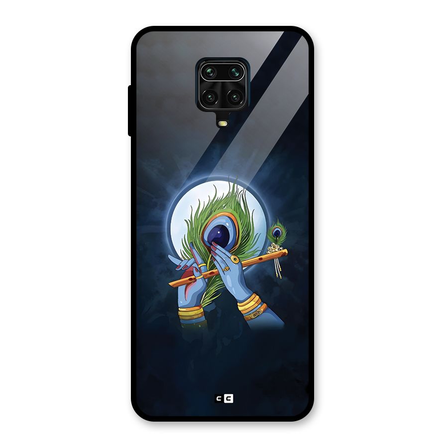 Lord Krishna Flute Glass Back Case for Poco M2 Pro