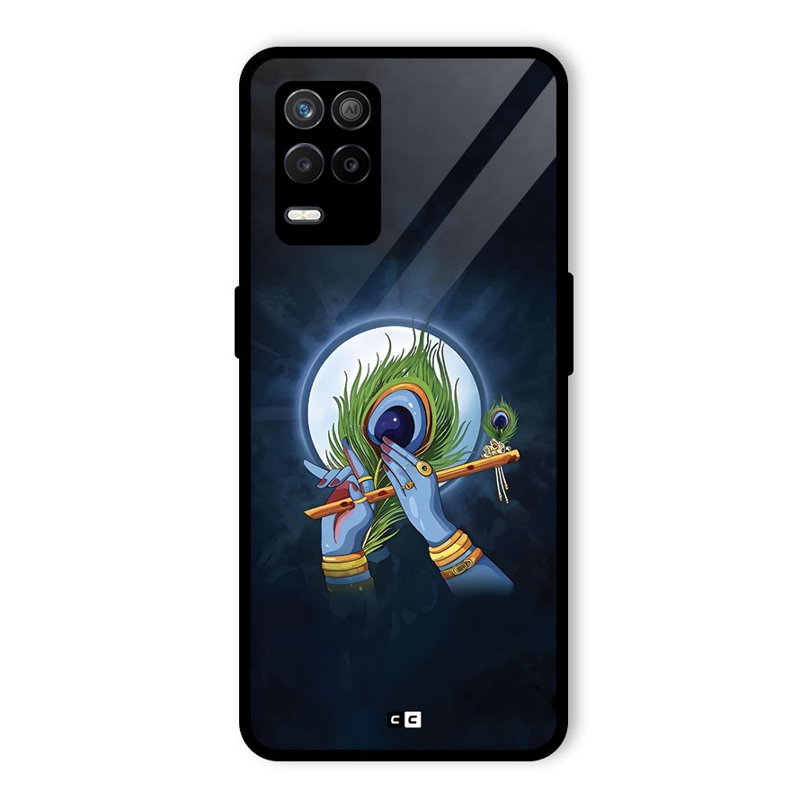 Lord Krishna Flute Glass Back Case for Realme 9 5G