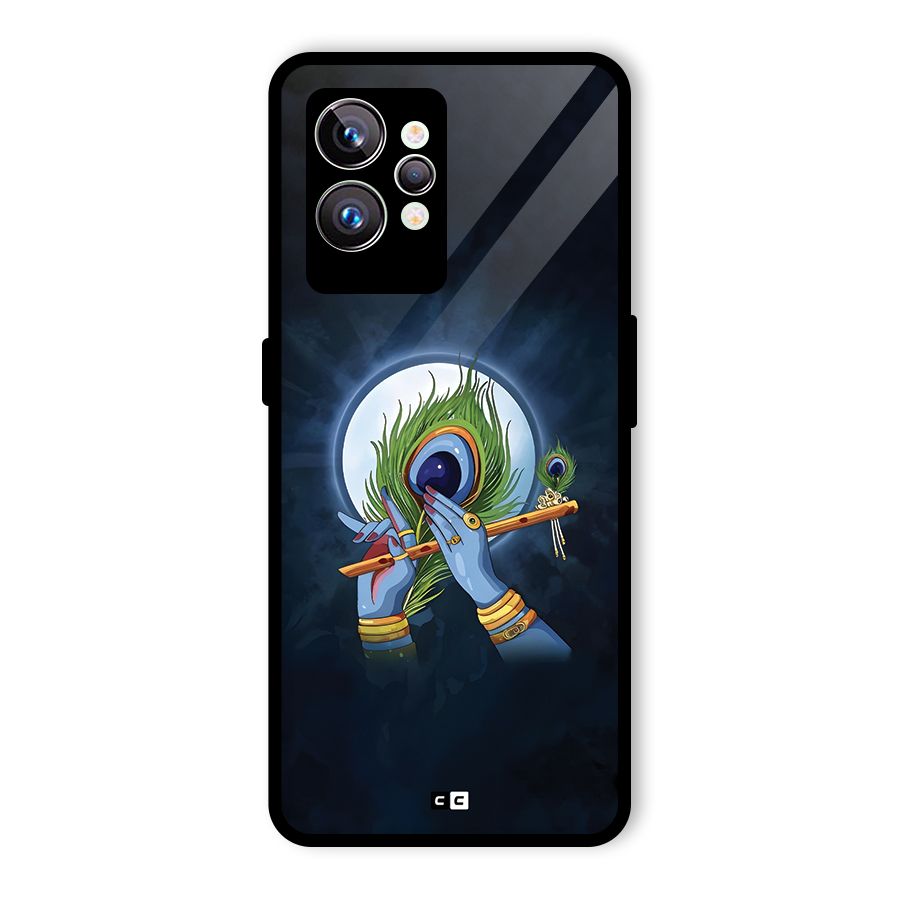 Lord Krishna Flute Glass Back Case for Realme GT2 Pro