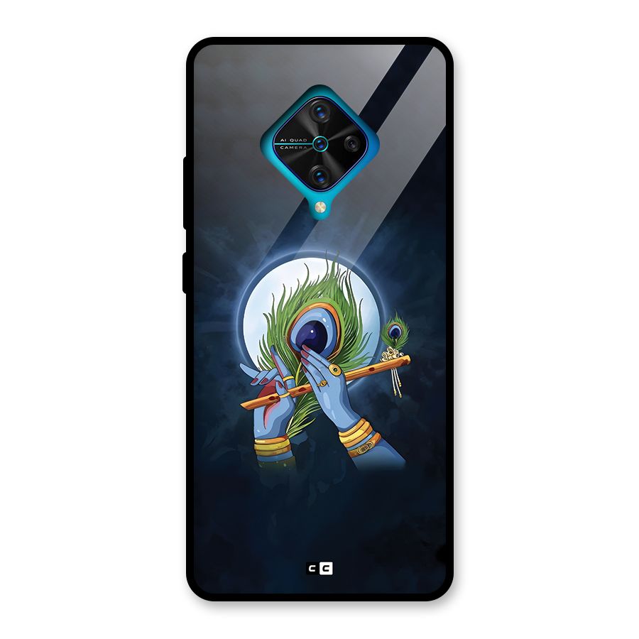 Lord Krishna Flute Glass Back Case for Vivo S1 Pro